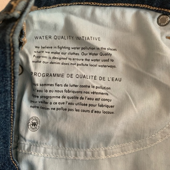 NWOT Banana Republic High Rise Flare premium Denim - Picture 7 of 7